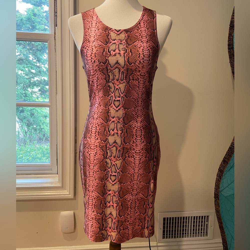 Snake Print Mini Dress ππ©· - Picture 2 of 13